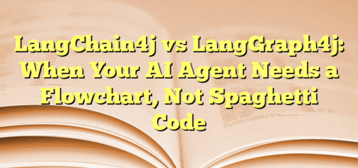 LangChain4j vs LangGraph4j: When Your AI Agent Needs a Flowchart, Not Spaghetti Code